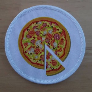 Pizzq 3 inch sublimation patch badge