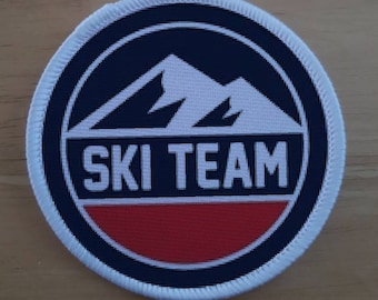 3" Ski patch badge