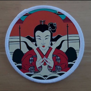 3 Inch Japanese Art  patch badge