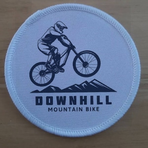 Mountain Bike Cycling Cycle Fitness Bike Biking Sports patch badge