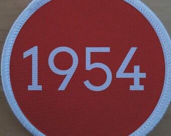 1954 Year Patch badge