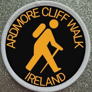 3 Inch Ardmore Cliff Walk Ireland Sublimation Patch badge