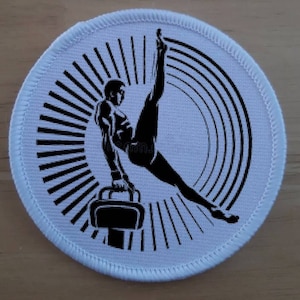 Gymnastics Athletics Sports patch badge