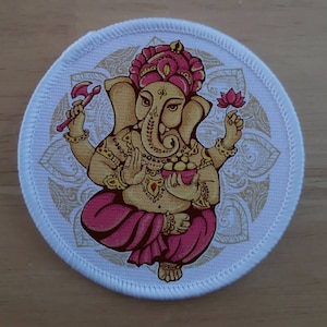 Happy Ganish Chaturthi patch badge