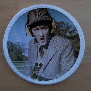 Clay Pigeon Shooting sublimation patch badge