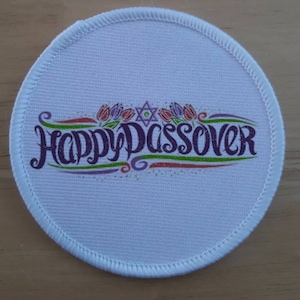 Happy Passover patch badge