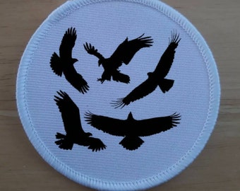 Bird of prey patch badge