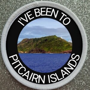 Pitcairn Islands 3 Inch Sublimation Patch Badge