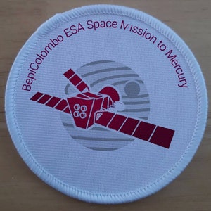 BepiColombo ESA Space Mission to Mercury Patch badge