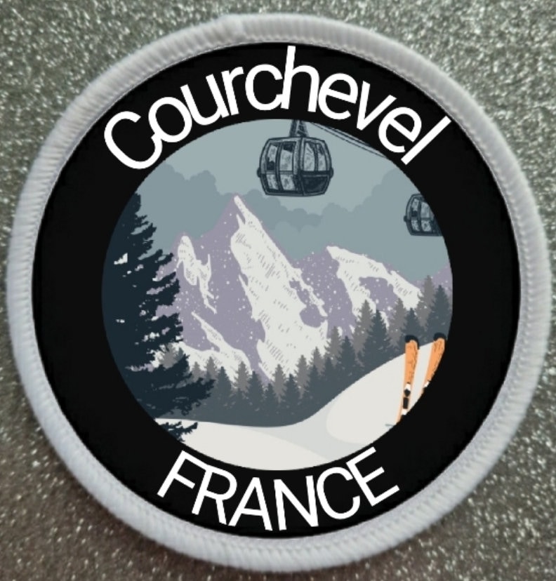 Ecusson ancien Serre Ponçon Insigne Patch tissu circa 1970/1980