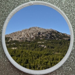 3 Inch Mount Monadnock New Hampshire  USA Sublimation Patch badge