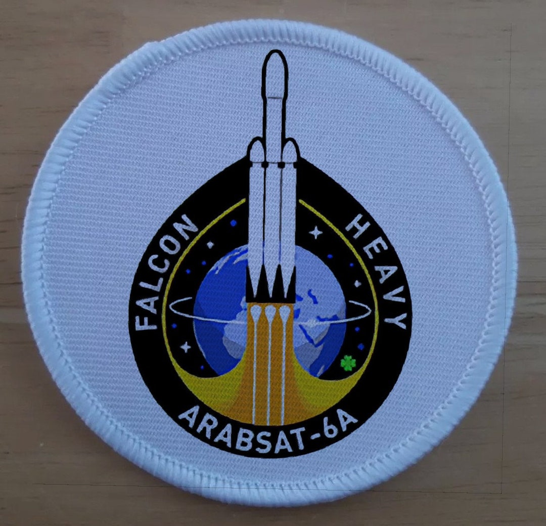 Space Mission Sublimation Patch Badge - Etsy