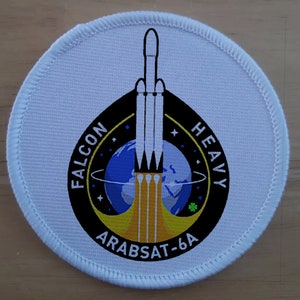 Space Mission sublimation patch badge