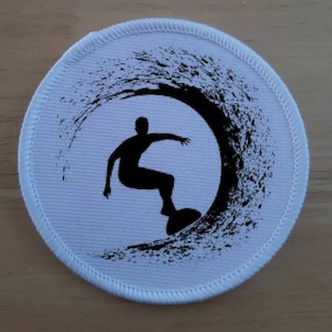 Surf patch badge