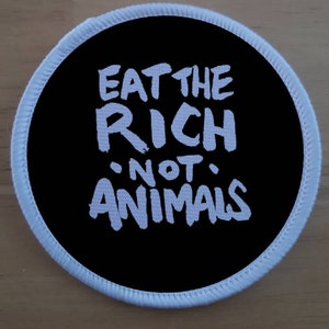 Coma os ricos, emblema anticomunismo, capitalismo e fascismo