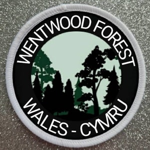 Wentwood Forest Wales 3 Inch patch badge
