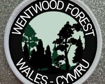 Wentwood Forest Wales 3 Inch patch badge