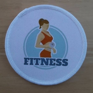 Positive Positivity Motivational Fitness Sports patch badge