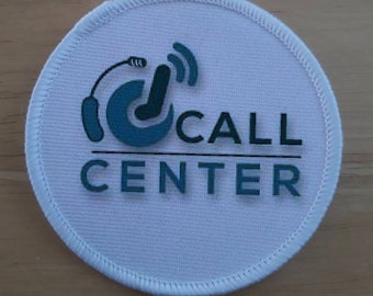 Badge de patch du centre d’appels