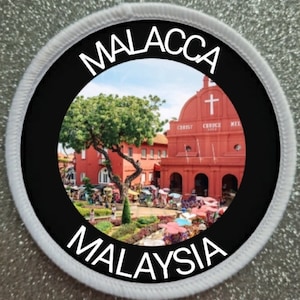 3 Inch Malacca Malaysia Patch Badge