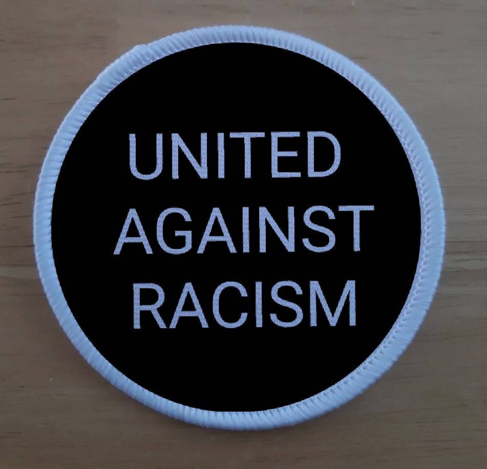 United Against Racism 3 Inch Sublimation Patch - Etsy