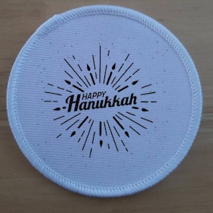 Happy Hanukkah patch badge