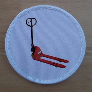 Pallet Truck 3 inch sublimation patch
