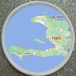3 Inch Haiti patch badge