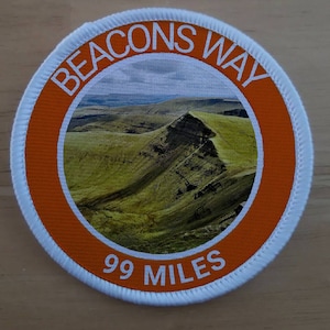 Beacons Way Hike Challenge Patch Badge