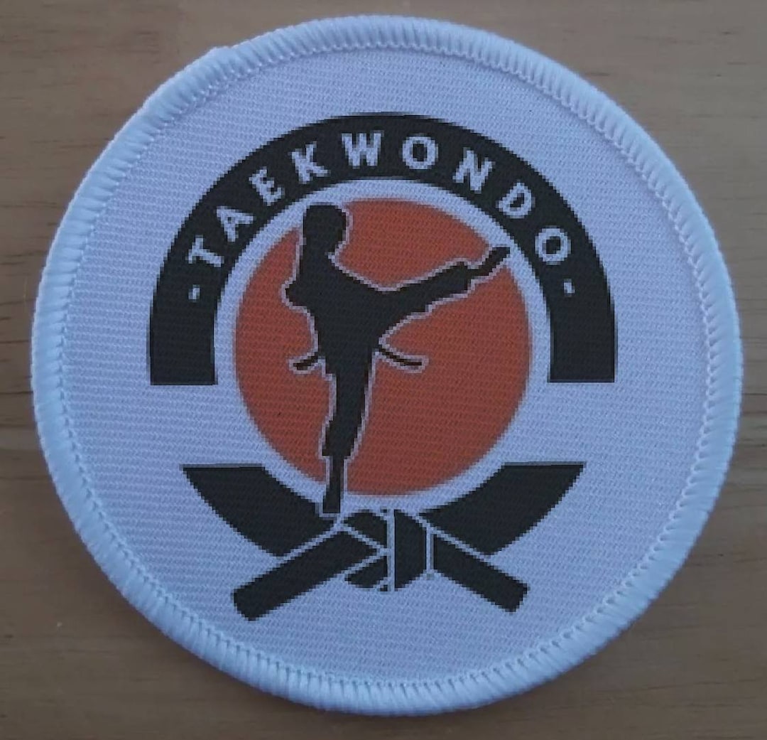 Taekwondo Patch Badge Etsy