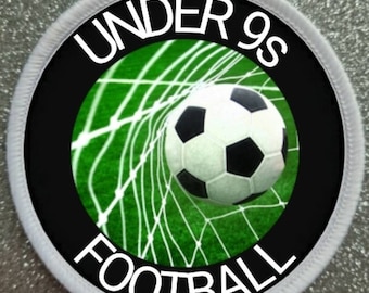 Unter 9s Football 3" Patch Badge