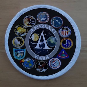 Space sublimation patch badge