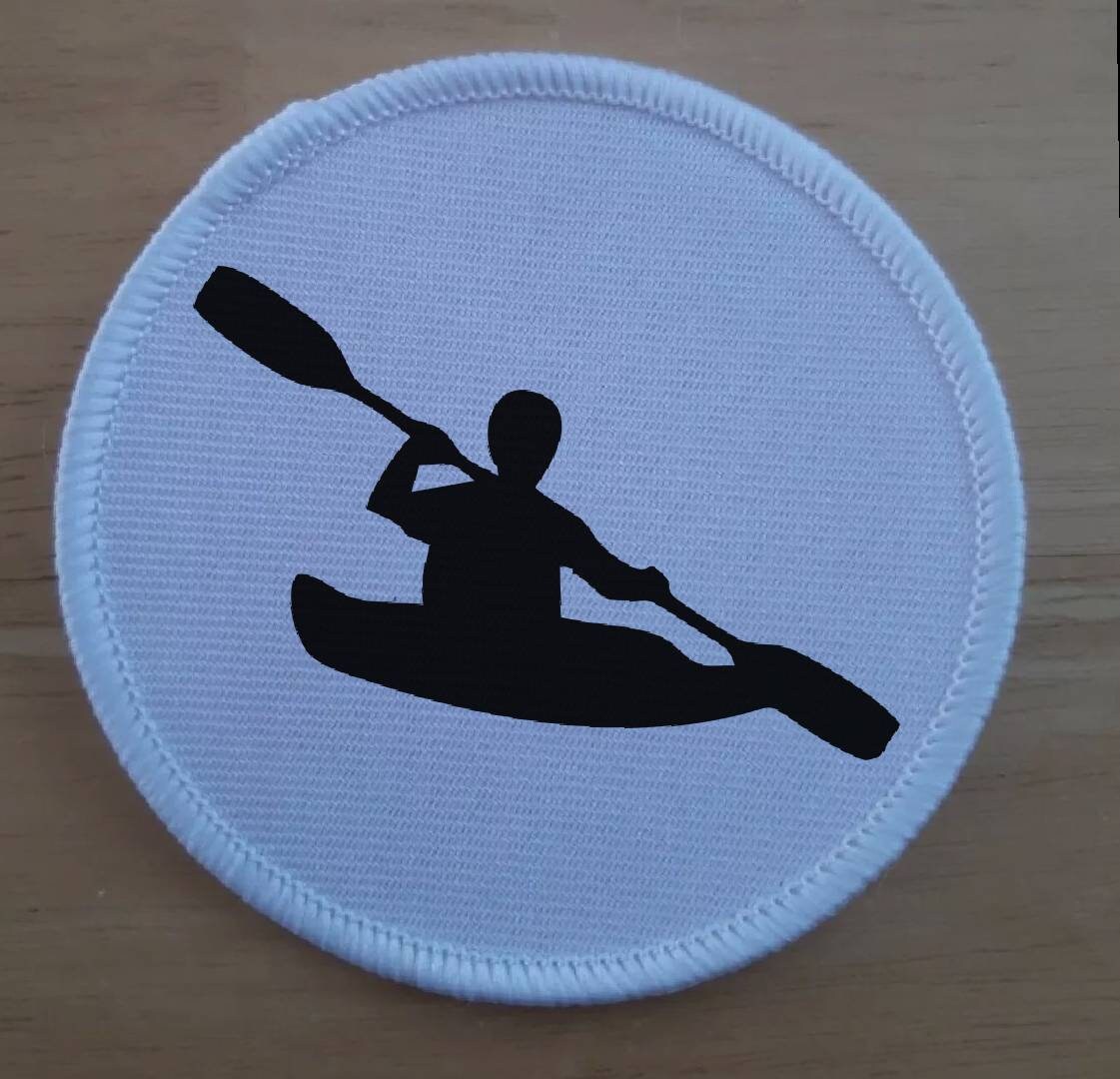 Kayak Board Patch Badge