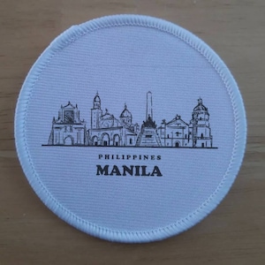 Insignia del parche de Manila de Filipinas