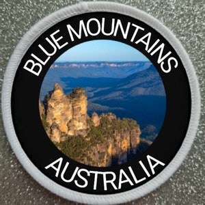 3 Inch The Blue Mountains Australia patch badge