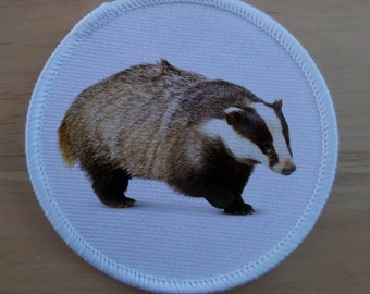 Badger 3 inch sublimation patch Animal Lover