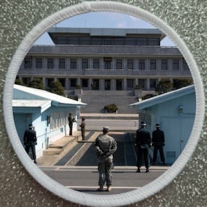 The DMZ Korea 3&quot; Patch Badge - Made in the UK