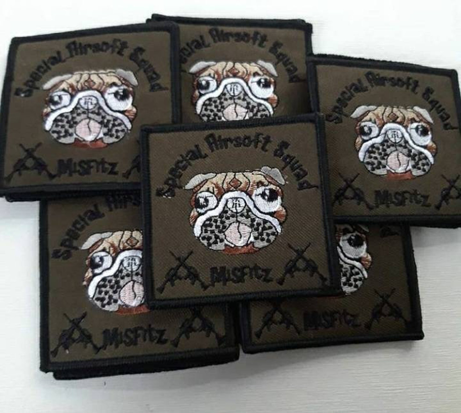 Custom Airsoft Team Badge Patches Etsy