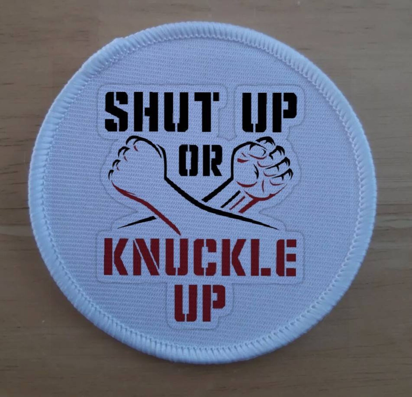 Bare Knuckle Boxing Patch Badge Etsy