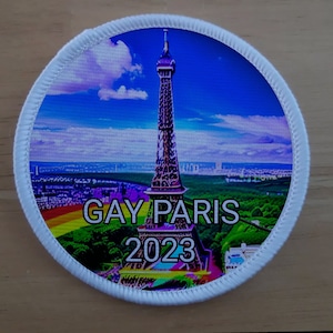 Paris France patch badge