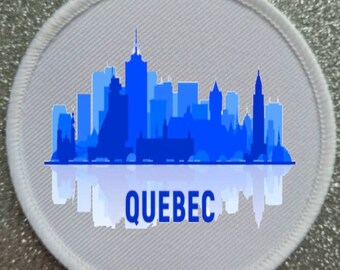 3 Inch Québec Kanada Patch Abzeichen