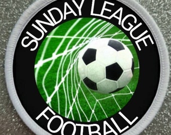 Sunday League Football 3" Patch Abzeichen