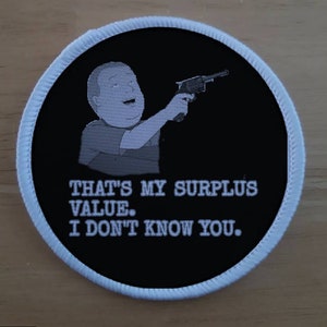 Anti Capitalism Patch Badge