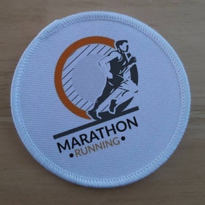 Runner sublimation patch badge