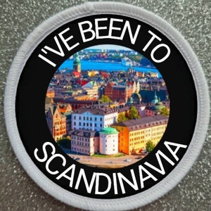 3 Inch Scandinavia patch badge