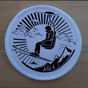Ski patch badge