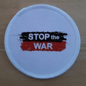 Stop The War Patch Badge