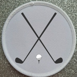 3 inch Golf Patch Badge