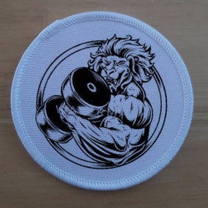 Fitness sublimation patch badge