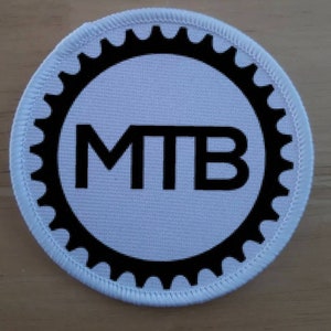 Mountain Bike Cycling Cycle Fitness Bike Biking Sports patch badge